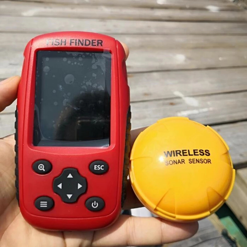 Funk-Fischfinder mit Sonar-Sen – Fishing Boat Depth Finder Bewertung und Preis