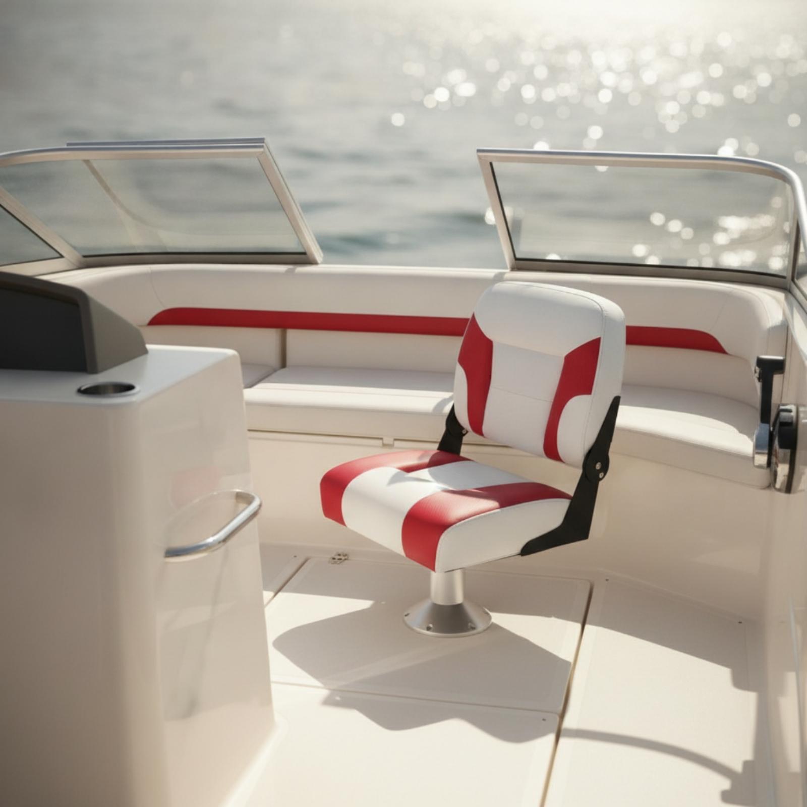 Bootssitz mit Gepolsterter Rüc – Fishing Boat Seat Bewertung und Preis