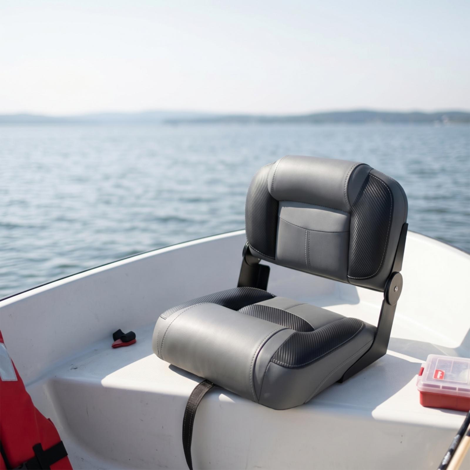 Bootssitz mit Gepolsterter Rüc – Fishing Boat Seat Bewertung und Preis