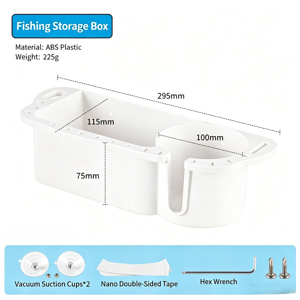 ABS-Angelbehälter, Angelgeräte – Fishing Boat Trailer Bewertung und Preis