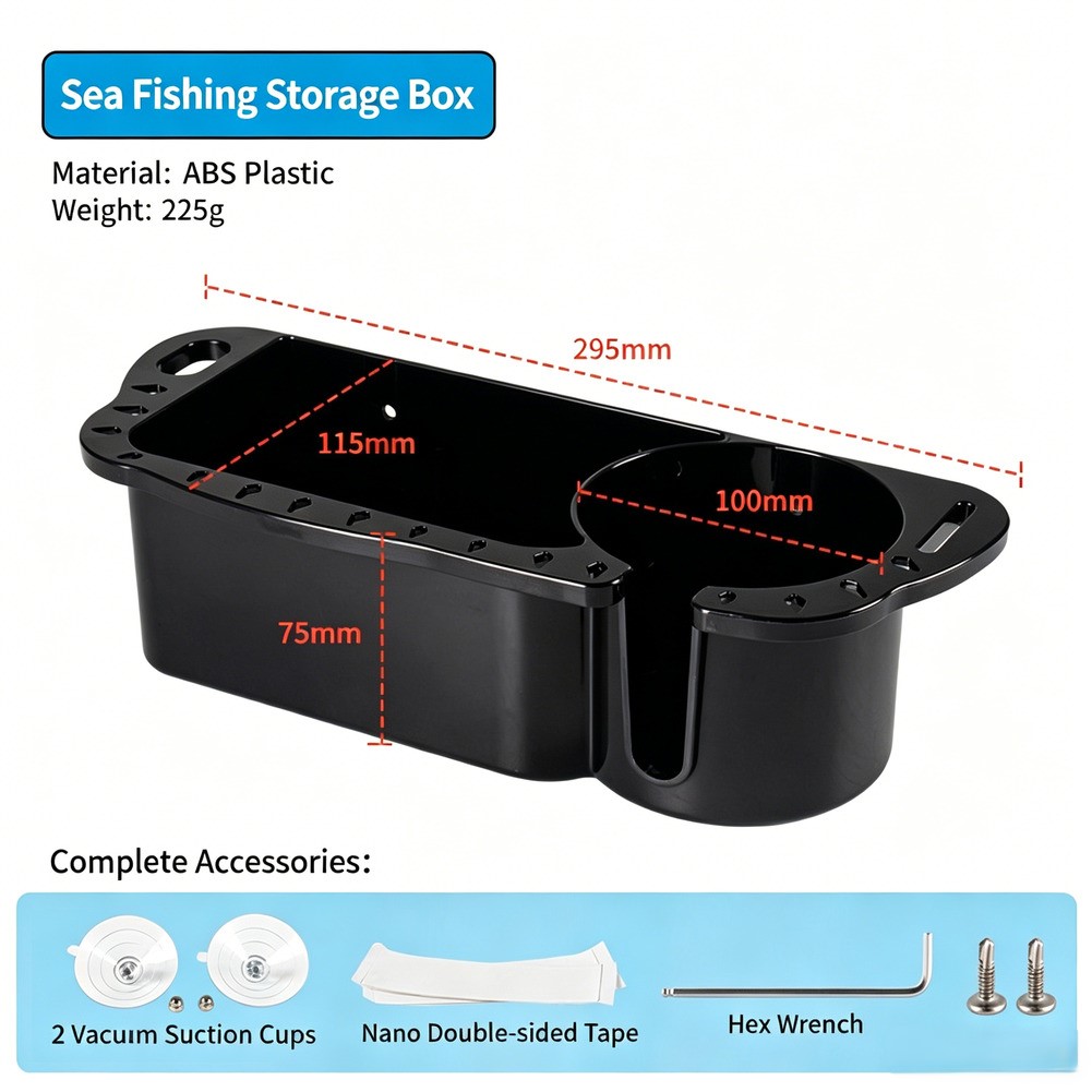 ABS-Angelbehälter, Angelgeräte – Fishing Boat Trailer Bewertung und Preis