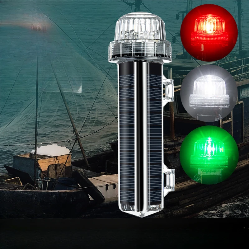 Neue Solar Ozean Signal Licht  – Fishing Boat Navigation Light Bewertung und Preis