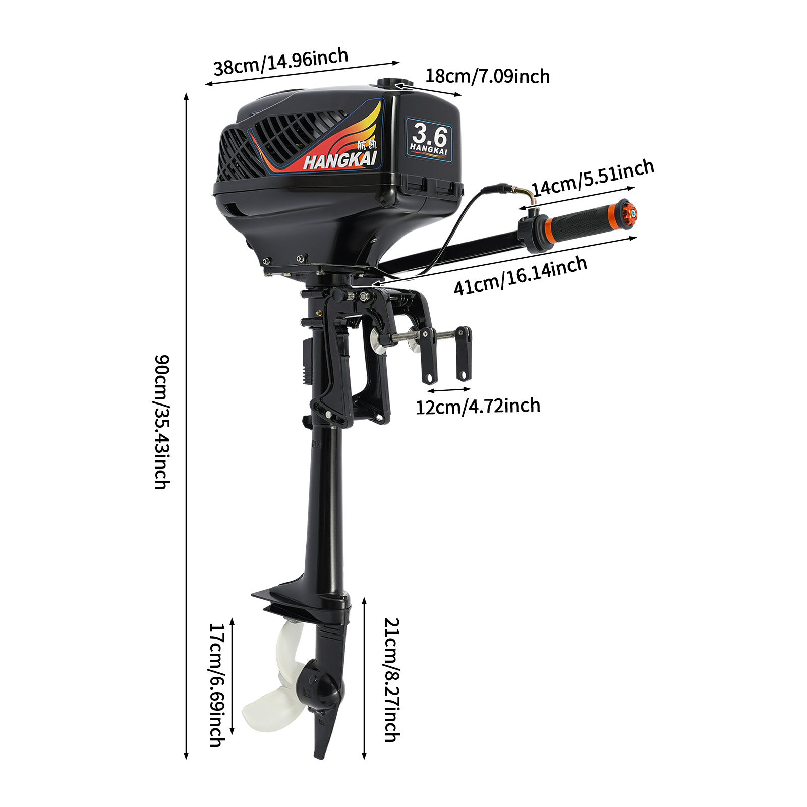 Außenbordmotor, Benzin-Außenbo – Fishing Boat Outboard Motor Bewertung und Preis