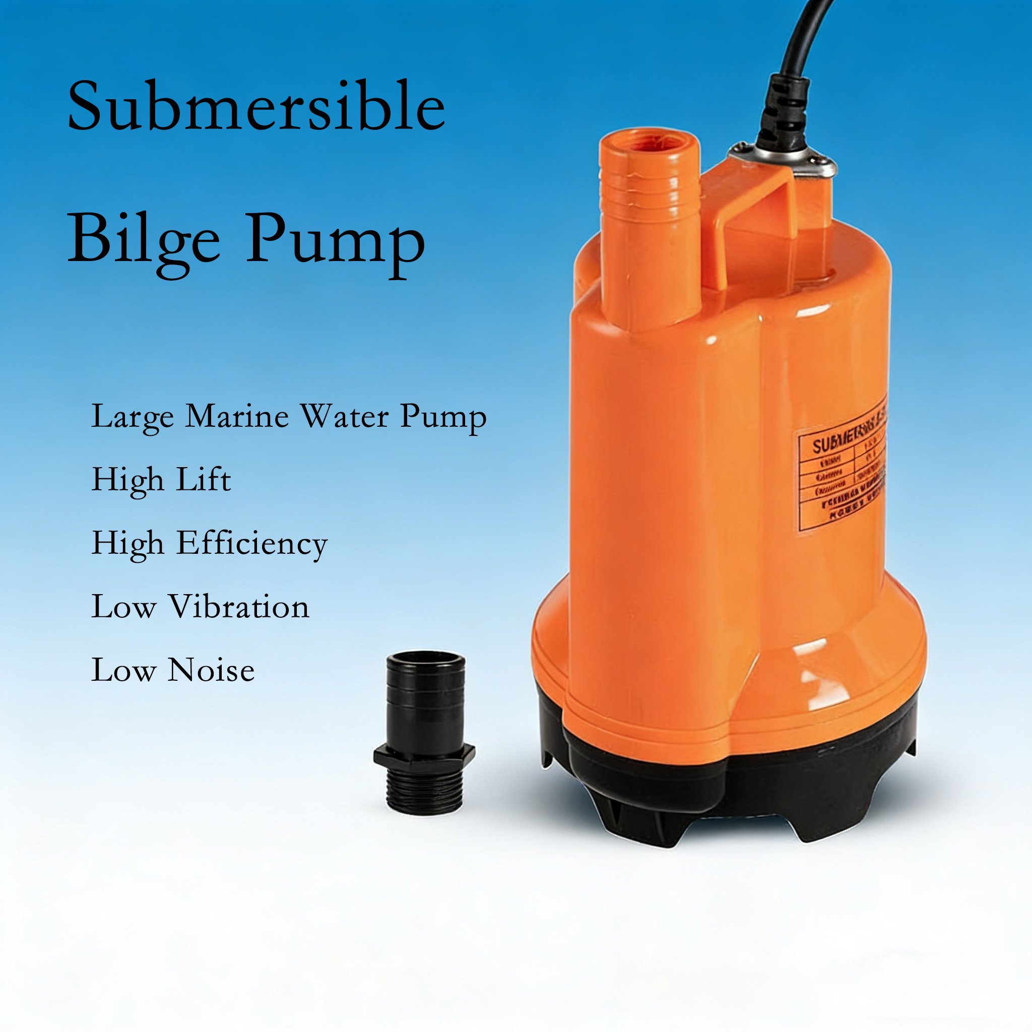 12V DC Tauchpumpe, Hochleistun – Fishing Boat Bilge Pump Bewertung und Preis